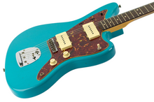 Load image into Gallery viewer, New Fender Custom Shop Thunder Road 1962 Jazzmaster Prototype Journeyman Relic Taos Turquoise 6lbs. 11oz. #R148365 (PDX)
