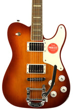 Load image into Gallery viewer, New Squier Paranormal Troublemaker Telecaster Deluxe w/Bigsby Honey Sunburst #ISSE26000398 (PDX)
