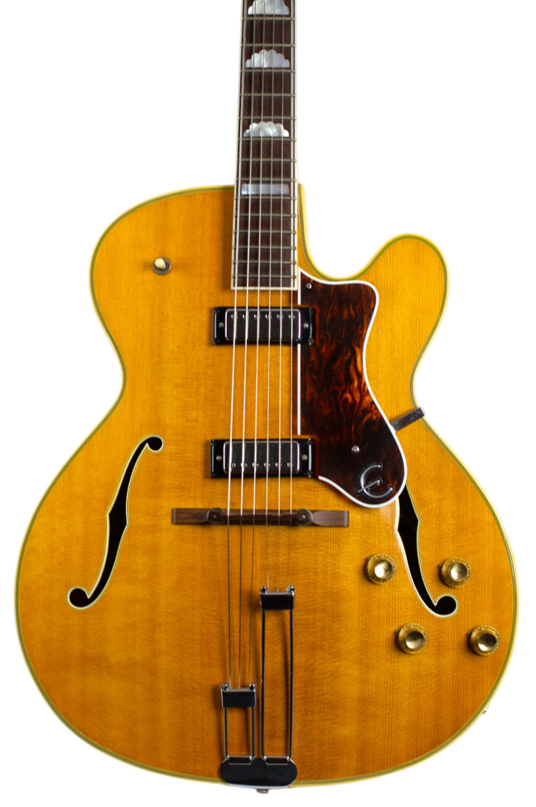 1960 Epiphone A-212N Deluxe Archtop Guitar Natural w/Brazilian Rosewood Fingerboard #A-36099 (PDX)