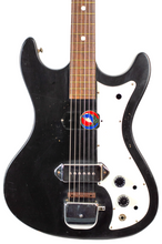 Load image into Gallery viewer, 1960s Truetone Vanguard Electric w/P-90 Pickup Black Sold As-Is
