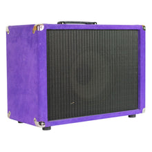 Load image into Gallery viewer, Used Amplified Nation 1x12 Cabinet w/G12-65 Celestion Speaker Purple Suede #NSN (PDX)
