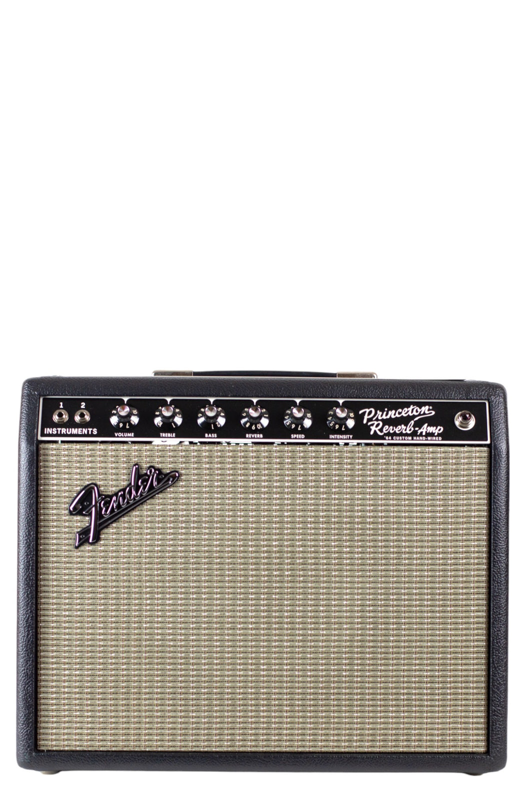 New Fender '64 Custom Princeton Reverb Black Tolex w/Hand-Wired AA764 Circuit #CR418013 (PDX)