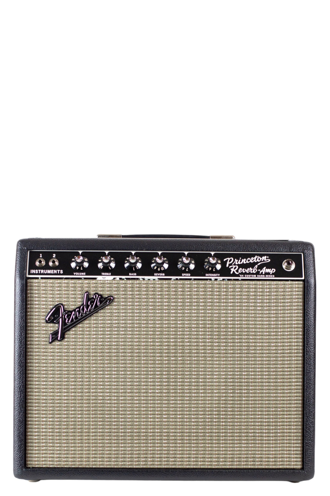 New Fender '64 Custom Princeton Reverb Black Tolex w/Hand-Wired AA764 Circuit #CR418010 (PDX)