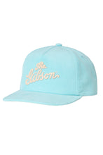 Load image into Gallery viewer, Gibson Script Logo Corduroy Snapback Turquoise (PDX)

