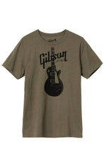 Load image into Gallery viewer, Gibson Les Paul T-Shirt Heather Olive (PDX)
