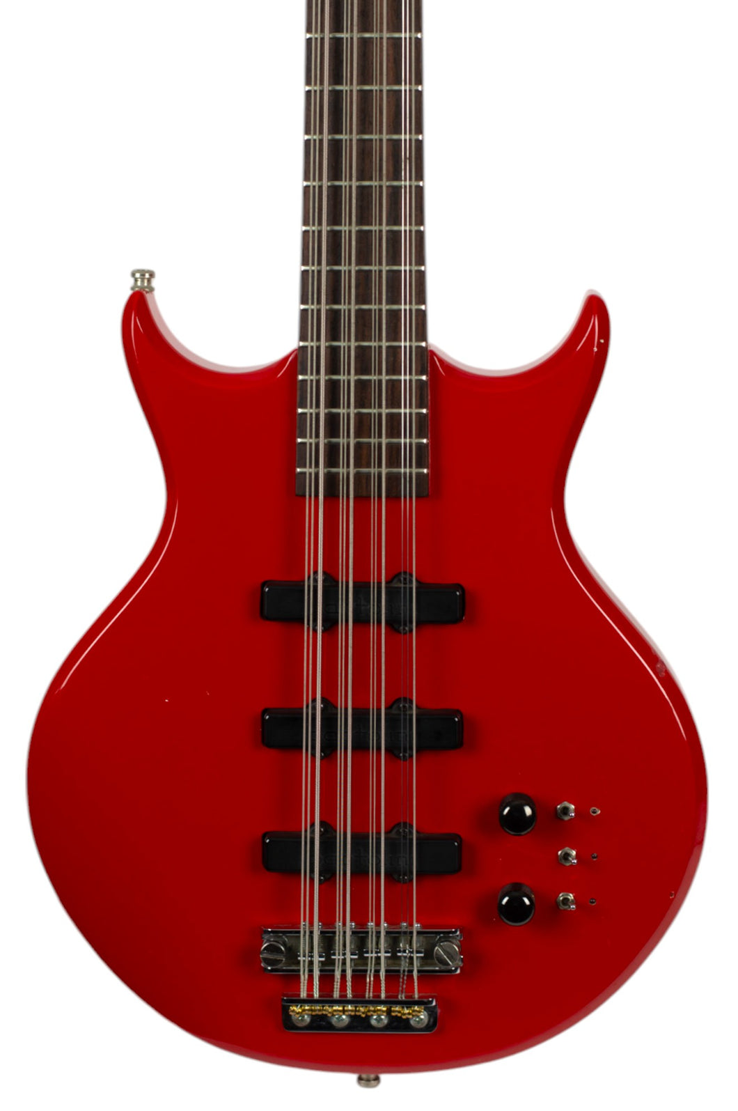 1980s Hamer Custom 12-String Bass Deep Red w/30