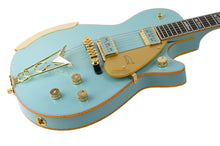 Load image into Gallery viewer, New Gretsch G6134-55DB-FSR Thunder Road Exclusive '55 Penguin Daphne Blue #JT25082608 (PDX)

