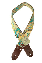 Load image into Gallery viewer, Josey Artisan Guitar Straps - Turquoise Trail (PDX)
