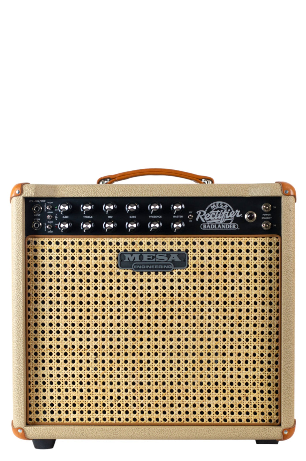 New Mesa Badlander 25 Configured 1x12 Combo British Tan Bronco w/Wicker Grillcloth (PDX)