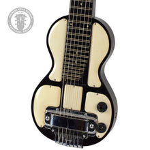 Load image into Gallery viewer, Mid-1940s Rickenbacher B-6 "Panda" Lap Steel Black &amp; White #NSN (PDX)
