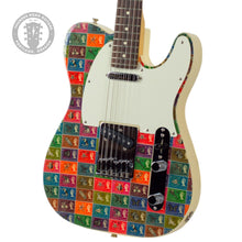 Load image into Gallery viewer, New Fender Custom Shop Andy Mooney World Stamps Collection Solomon Islands Telecaster #US210069841 (PDX)

