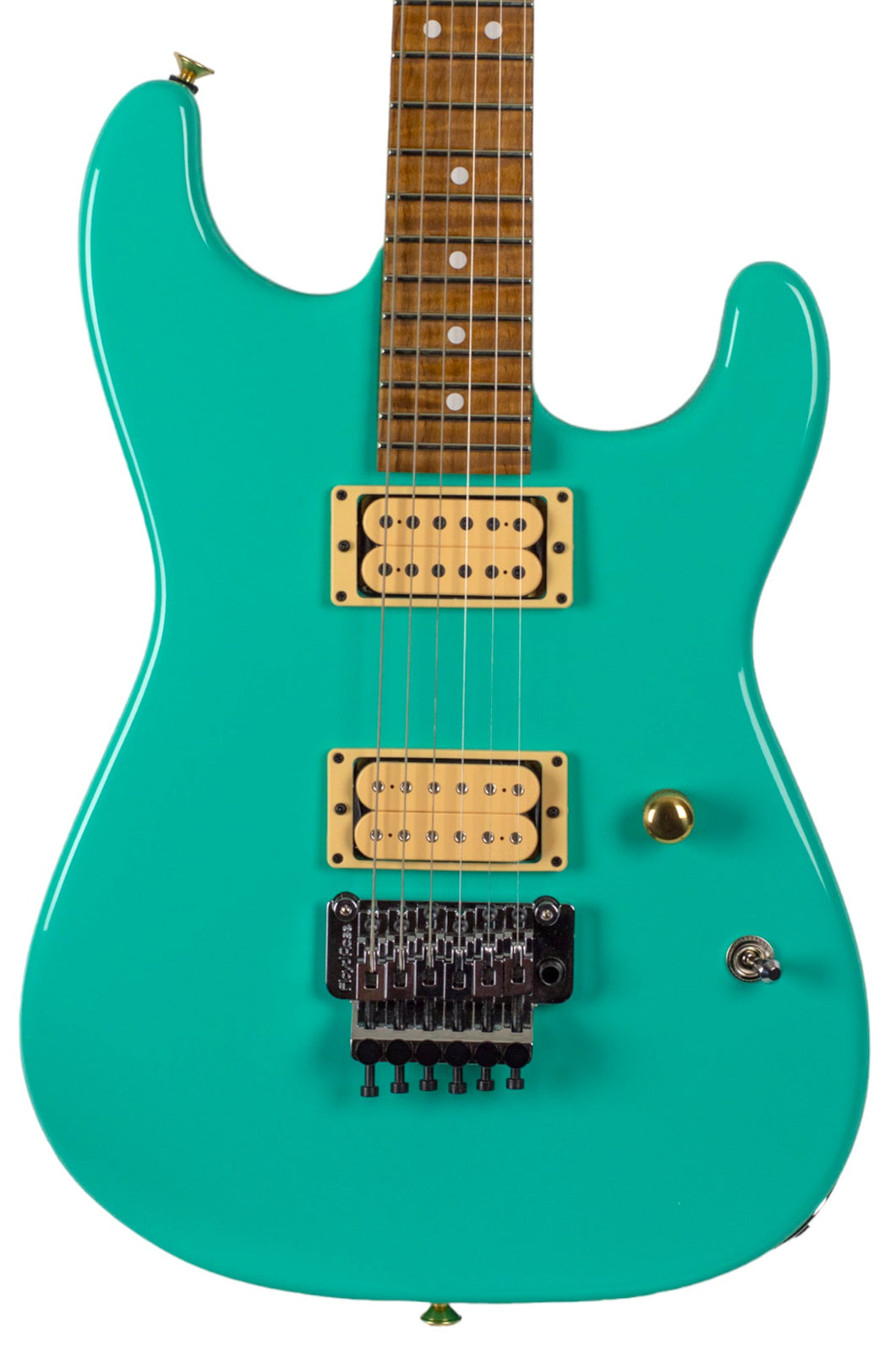 New Charvel Custom Shop Select San Dimas 2H Floyd Rose Sea Foam Green #C17656 (PDX)