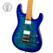Load image into Gallery viewer, New Charvel Pro-Mod Plus San Dimas Style 1 HH Quilt Maple Chlorine Burst #MC25001182 (PDX)
