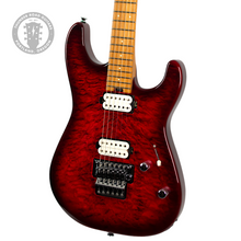 Load image into Gallery viewer, New Charvel Pro-Mod Plus San Dimas Style 1 HH Floyd Rose SD1Q w/Caramelized Maple Neck Sangria Burst #MC25000602 (PDX)
