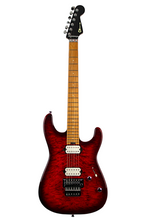 Load image into Gallery viewer, New Charvel Pro-Mod Plus San Dimas Style 1 HH Floyd Rose SD1Q w/Caramelized Maple Neck Sangria Burst #MC25000602 (PDX)
