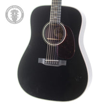 Load image into Gallery viewer, New Collings Custom D2H Jet Black Herringbone Trimmed Top w/Pearloid Headstock and Engraved Fingerboard Inlays #36236 (PDX)
