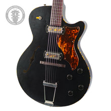 Load image into Gallery viewer, New Collings Ladybird Hollow Body Guitar Jet Black w/Righteous Sound Pickups #LB25059 (PDX)
