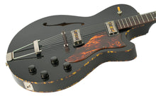Load image into Gallery viewer, New Collings Ladybird Hollow Body Guitar Jet Black w/Righteous Sound Pickups #LB25059 (PDX)
