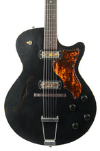 Load image into Gallery viewer, New Collings Ladybird Hollow Body Guitar Jet Black w/Righteous Sound Pickups #LB25059 (PDX)
