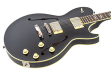 Load image into Gallery viewer, New Collings SOCO Deluxe Jet Black/Doghair w/ThroBak Pickups #SOCO24719 (PDX)
