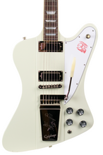 Load image into Gallery viewer, New Epiphone Inspired by Gibson 1963 Firebird V Polaris White w/Maestro Vibrola #25011524227 (PDX)
