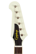 Load image into Gallery viewer, New Epiphone Inspired by Gibson 1963 Firebird V Polaris White w/Maestro Vibrola #25011524227 (PDX)
