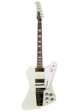 Load image into Gallery viewer, New Epiphone Inspired by Gibson 1963 Firebird V Polaris White w/Maestro Vibrola #25011523671 (PDX)
