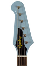 Load image into Gallery viewer, New Epiphone Inspired by Gibson 1963 Firebird V Frost Blue w/Maestro Vibrola #IGC24091530189 (PDX)
