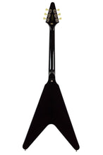 Load image into Gallery viewer, New Epiphone Inspired by Gibson Jimi Hendrix Lovedrops Flying V Ebony w/Hendrix Psychedelic Graphics #24101522797 (PDX)
