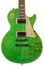 Load image into Gallery viewer, New Epiphone Inspired by Gibson Les Paul Standard '50s Figured Top Seafoam Green #25011523332 (PDX)
