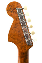 Load image into Gallery viewer, New Fender Custom Shop '60s Mustang Heavy Relic Black w/Matching Painted Headstock &amp; Anodized Gold Guard #R146303 (PDX)
