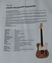 Load image into Gallery viewer, New Fender Custom Shop Andy Mooney World Stamps Collection Solomon Islands Telecaster #US210069841 (PDX)
