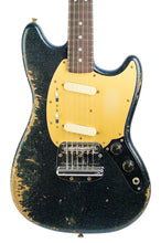 Load image into Gallery viewer, New Fender Custom Shop '60s Mustang Heavy Relic Holoflake w/Matching Painted Headstock #R147002 (PDX)
