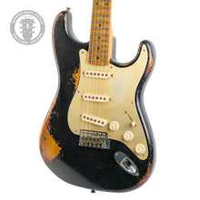 Load image into Gallery viewer, New Fender Custom Shop  Andy Hicks MB '50s Stratocaster Heavy Relic Black/Violin Burst #R132336 (PDX)
