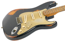 Load image into Gallery viewer, New Fender Custom Shop  Andy Hicks MB '50s Stratocaster Heavy Relic Black/Violin Burst #R132336 (PDX)
