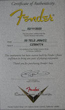 Load image into Gallery viewer, New Fender Custom Shop '55 Telecaster Journeyman Super Aged Natural Blonde #CZ584774 (PDX)
