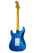 Load image into Gallery viewer, New Fender Custom Shop 1955 Stratocaster Journeyman Blue Sparkle w/Flash Coat Lacquer Finish #CZ584025 (PDX)
