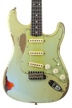 Load image into Gallery viewer, New Fender Custom Shop Levi Perry Masterbuilt 1960 Stratocaster Heavy Relic Aged Sonic Blue Over Sunburst #R147640 (PDX)
