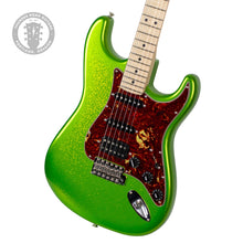 Load image into Gallery viewer, 2024 MINT Fender Custom Shop Paul Waller Masterbuilt 1960s Stratocaster NOS Electric Lettuce Gecko Sparkle Burst (PDX)
