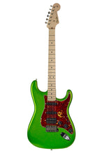 Load image into Gallery viewer, 2024 MINT Fender Custom Shop Paul Waller Masterbuilt 1960s Stratocaster NOS Electric Lettuce Gecko Sparkle Burst (PDX)
