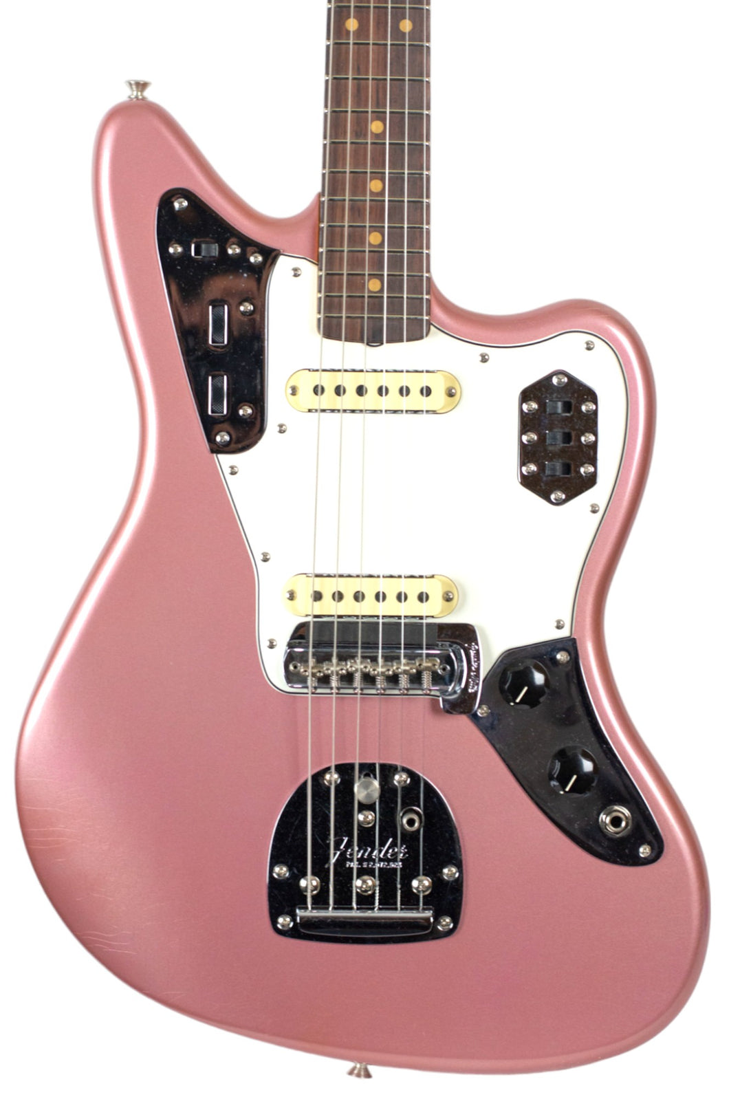 New Fender Custom Shop Limited Edition '63 Jaguar Journeyman Aged Burgundy Mist Metallic #CZ575847 (PDX)