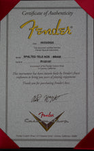 Load image into Gallery viewer, New Fender Custom Shop Austin MacNutt Masterbuilt '63 Telecaster NOS Spalted Maple #R132197 (PDX)
