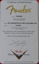 Load image into Gallery viewer, New Fender Custom Shop Levi Perry Masterbuilt Jazzmaster Heavy Relic Aged Candy Apple Red w/Aged Olympic White Headstock &amp; Fuzz Circuit #R145108 (PDX)
