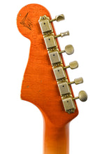 Load image into Gallery viewer, New Fender Custom Shop Levi Perry Masterbuilt Jazzmaster Heavy Relic Aged Candy Apple Red w/Aged Olympic White Headstock &amp; Fuzz Circuit #R145108 (PDX)
