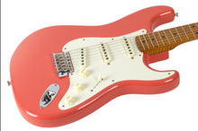 Load image into Gallery viewer, New Fender Custom Shop Ltd Ed Roasted &#39;50s Stratocaster Deluxe Closet Classic Aged Tahitian Coral #CZ579623 (PDX)
