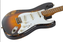 Load image into Gallery viewer, New Fender Custom Shop Andy Hicks Masterbuilt Limited Edition &#39;54 Stratocaster Heavy Relic Wide Fade 2-Tone Sunburst #4678 (PDX)
