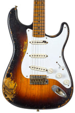 Load image into Gallery viewer, New Fender Custom Shop Andy Hicks Masterbuilt Limited Edition &#39;54 Stratocaster Heavy Relic Wide Fade 2-Tone Sunburst #4678 (PDX)
