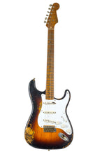 Load image into Gallery viewer, New Fender Custom Shop Andy Hicks Masterbuilt Limited Edition &#39;54 Stratocaster Heavy Relic Wide Fade 2-Tone Sunburst #4678 (PDX)
