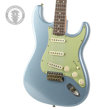 Load image into Gallery viewer, New Fender Custom Shop Dennis Galuszka Masterbuilt Roasted '59 Stratocaster Faded/Aged Ice Blue Metallic w/Brazilian Board #CZ516397 (PDX)
