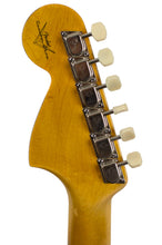 Load image into Gallery viewer, New Fender Custom Shop '60s Competition Mustang Heavy Relic Aged Lake Placid Blue w/Daphne Blue Racing Stripes #R130335 (PDX)
